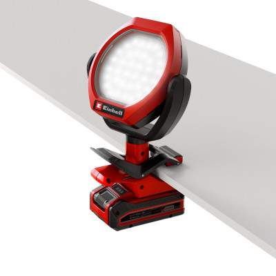 Лампа акумуляторна Einhell GC-OL 18/1500 Li - Solo, PXC, 18В, 36 LED, 1500 лм, 7000 К, 3 режими яскравотсі, 0.45 кг без АКБ та ЗП