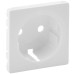 Лицьова панель розетки Schuko Legrand Valena LIFE, INMATIC, білий