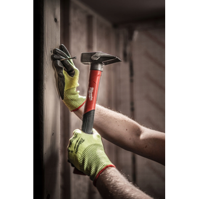 Молоток слюсарний Milwaukee 500г 32см руків'я скловолокно