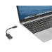 Адаптер Trust Calyx USB-C > USB3.0, 0.09м, чорний