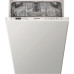 Посудомийна машина Indesit вбудовувана, 10компл., F, 45см, дисплей, білий Посудомийна машина Indesit вбудовувана, 10компл., F, 45см, дисплей, білий