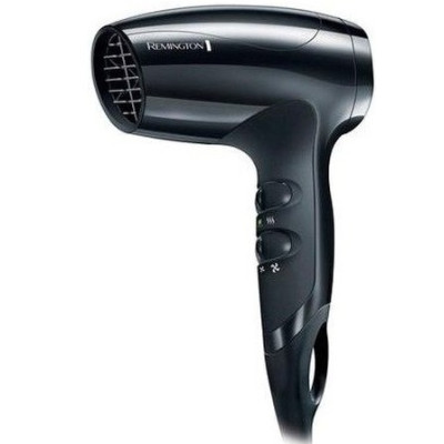 Фен Remington дорожній Compact, 1800Вт, 3 режими, еко режим , чорний