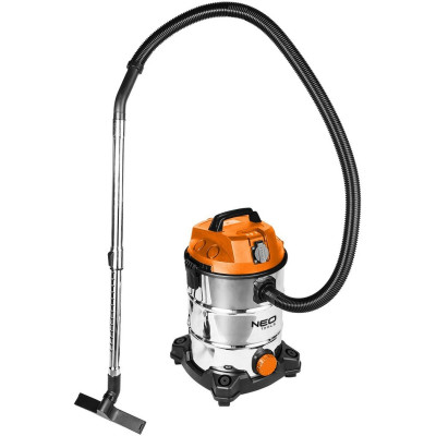 Пилосос професійний Neo Tools 1400Вт 18 кПа контейнер 30л HEPA колеса 5.92кг