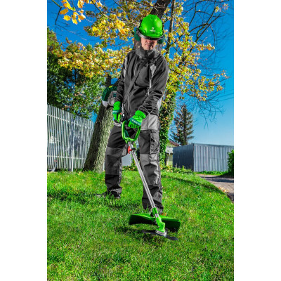 Verto Рукавички робочі, синтетична шкіра, р.9, зелений