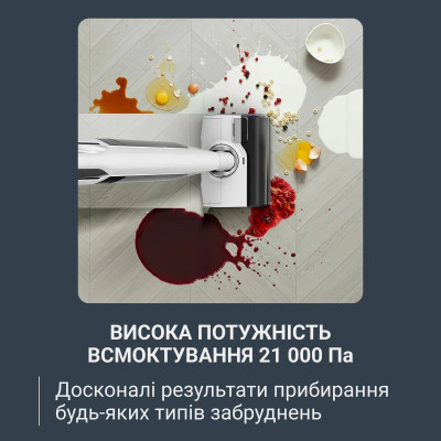 Пилосос Rowenta безпровідний миючий X-Clean 12, 21000Па, конт пил -0.72л, конт для води-0.79л, автон. робота до 65хв, вага-7.77кг, НЕРА, білий Пилосос Rowenta безпровідний миючий X-Clean 12, 21000Па, конт пил -0.72л, конт для води-0.79л, автон. робота до 65хв, вага-7.77кг, НЕРА, білий