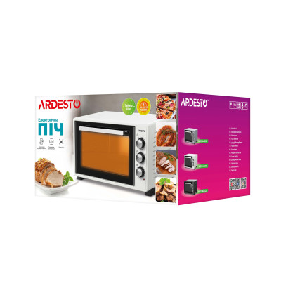 Піч електрична ARDESTO, 40л, 1300Вт, механіч., білий