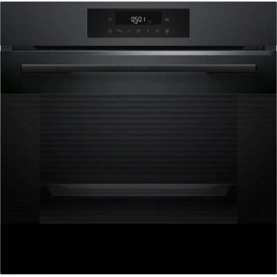 Духова шафа Bosch електрична, 76л, A, дисплей, конвекція, телескопічні направляючі (2 рівні), чорний Духова шафа Bosch електрична, 76л, A, дисплей, конвекція, телескопічні направляючі (2 рівні), чорний