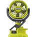 Вентилятор акумуляторний Ryobi ONE+ RCF18-0 18В 3400об·хв 2 швидкості поворотний 0.4кг без АКБ та ЗП