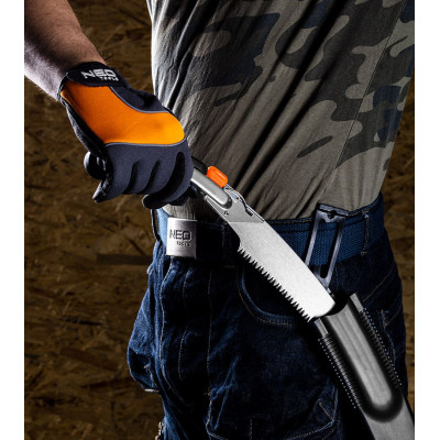 Пила садова Neo Tools, 33см, 3D зуби, 7 TPI, 0.242кг, чохол Пила садова Neo Tools, 33см, 3D зуби, 7 TPI, 0.242кг, чохол