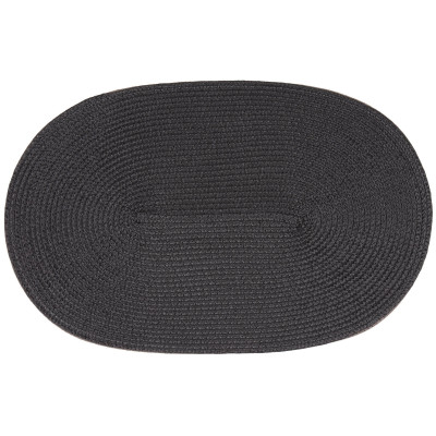 Килимок сервірувальний ARDESTO, 45х30см, поліпропілен, овальна, чорний
