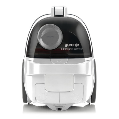 Пилосос Gorenje контейнерний, 800Вт, конт пил -2.2л, HEPA, телескоп трубка, білий (VCEA01GACWCY)
