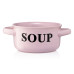 Бульонница ARDESTO Alcor, 550 мл, розовая, керамика Бульонница ARDESTO Alcor, 550 мл, розовая, керамика
