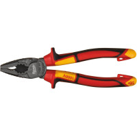 Плоскогубці Milwaukee, діелектричні, для робіт під напругою 1000В, 180мм