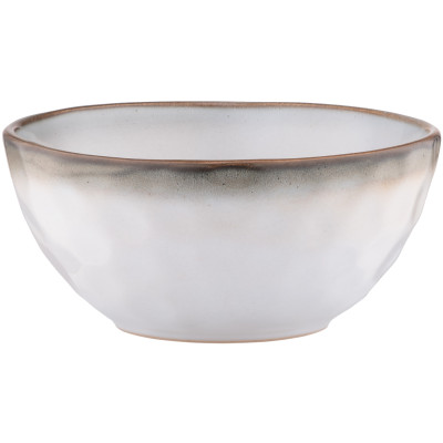 ARDESTO Салатник Umbria, 660мл, 15.3см, кераміка, сірий світлий