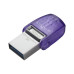 Kingston Накопичувач 128GB USB 3.2 Gen1 + Type-C DT microDuo 3C R200MB/s Kingston Накопичувач 128GB USB 3.2 Gen1 + Type-C DT microDuo 3C R200MB/s