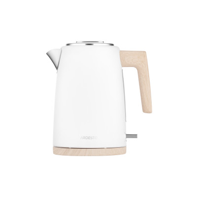Електрочайник Ardesto EKL-F420WWD, 1.7л, метал, мат, Strix, білий Електрочайник Ardesto EKL-F420WWD, 1.7л, метал, мат, Strix, білий