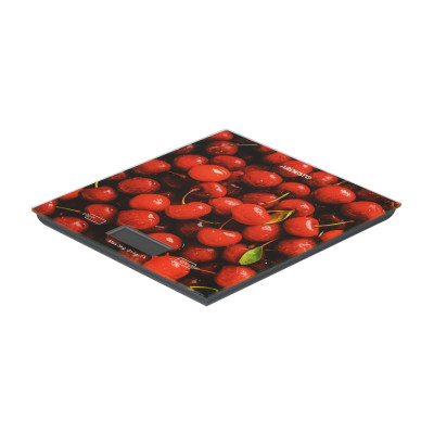 Ваги Ardesto кухонні CHERRY, 5кг, AAAx2 в комплекті, скло, багатокольоровий