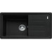 Мийка кухонна Franke Malta, фраграніт, прямокутник, з крилом, 780х435х200мм, чаша - 1, накладна, оборотна, BSG 611-78, чорний матовий Мийка кухонна Franke Malta, фраграніт, прямокутник, з крилом, 780х435х200мм, чаша - 1, накладна, оборотна, BSG 611-78, чорний матовий