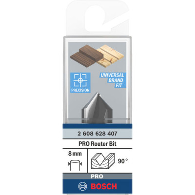 Фреза пазова V-подібна Bosch Professional V Std S8 D16 L16 90°