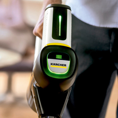 Karcher Пилосос безпровідний VC 7 Cordless yourMax, 350Вт, конт пил -0.8л, автон. робота до 60хв, вага-2.57кг, HEPA 12, білий Karcher Пилосос безпровідний VC 7 Cordless yourMax, 350Вт, конт пил -0.8л, автон. робота до 60хв, вага-2.57кг, HEPA 12, білий