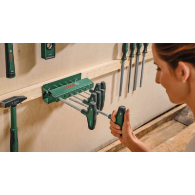 Викрутки шестигранні Bosch HEX 2-10мм Т-подібне руків'я набір 7шт