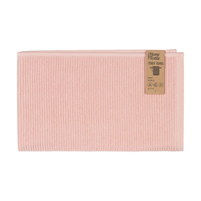 Рушник махровий ARDESTO Comfort 70х140см, 100% бавовна, рожевий