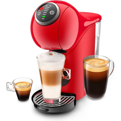Krups Кавоварка капсульна Dolce Gusto Genio S Plus, 0,8л, червоний