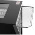 ARDESTO Сушарка для продуктів FDB-1242, 850Вт, піддонів -12x3см, макс-70°С, таймер, електр. управління, нерж., чорний