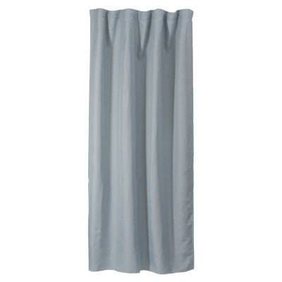 Штора ARDESTO 150х270см, блекаут рогожка, 100% поліестер, сірий темний