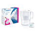 Фільтр-глечик Brita Aluna Memo MXPro 2.4л (1.4л очищеної води) з фільтр-картриджем білий 3шт