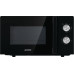 Микроволновая печь Gorenje, 20л, механическое управление, 800Вт, гриль, черный (MO20E2BH)