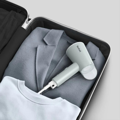 Tefal Відпарювач компактний Origin Travel, 1200Вт, 70мл, постійна пара - 20гр, металева підошв., білий Tefal Відпарювач компактний Origin Travel, 1200Вт, 70мл, постійна пара - 20гр, металева підошв., білий