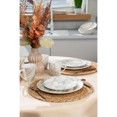 ARDESTO Тарілка десертна Sparkle, 19см, порцеляна, багатокольоровий ARDESTO Тарілка десертна Sparkle, 19см, порцеляна, багатокольоровий