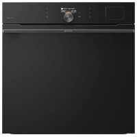 Духова шафа Gorenje електрична, 77л, A+, пара, дисплей, піроліз, готув. на різн рівнях, чорний