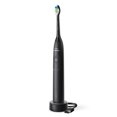Щітка зубна електр. Philips, Sonicare 5300 Series, 62т. колив/хв, насадок-1, чорний