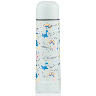 Термос ARDESTO Magic 500мл, нержавіюча сталь, сірий Термос ARDESTO Magic 500мл, нержавіюча сталь, сірий