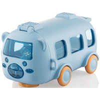Пляшка для води ARDESTO Bear Bus 500мл, пластик, блакитний