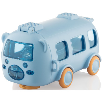 Пляшка для води ARDESTO Bear Bus 500мл, пластик, блакитний Пляшка для води ARDESTO Bear Bus 500мл, пластик, блакитний