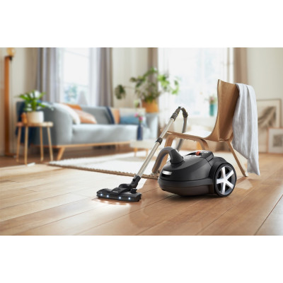 Пилосос Philips мішковий Series 8000, 900Вт, конт пил -4л, НЕРА 13, чорний Пилосос Philips мішковий Series 8000, 900Вт, конт пил -4л, НЕРА 13, чорний