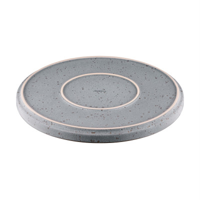 ARDESTO Тарілка обідня Fasano, 26см, кераміка, сірий