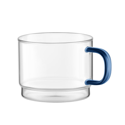 ARDESTO Набір чашок 350мл, 4шт, боросилікатне скло, прозорий ARDESTO Набір чашок 350мл, 4шт, боросилікатне скло, прозорий