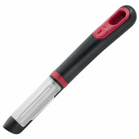 Овочечистка Tefal Ingenio+, нержавіюча сталь, пластик, червоно-чорний