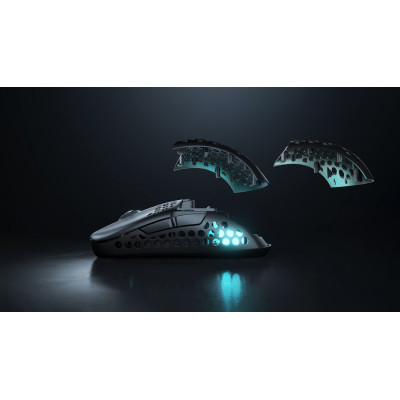 Миша Xtrfy M42, WL/USB-A, RGB, чорний