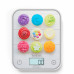 Tefal Ваги кухонні Optiss Cake Pops, 5кг, AAAx2 в комплекті, скло, різнокольорові