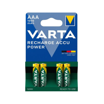 Акумулятор Varta NI-MH Power AAA 1000мА•г, 4шт