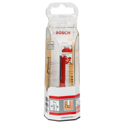 Фреза пазова твердосплавна Bosch Professional Expert S8 D8 L31.8
