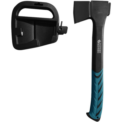 Сокира універсальна Konner&Sohnen KS CA950 руків'я склопластик прогумоване покриття PTFE 44,5см 950гр