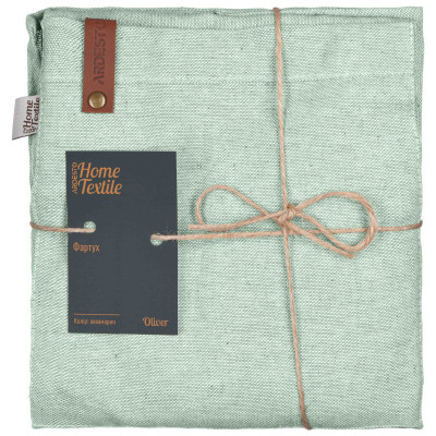 Фартух ARDESTO Oliver, 100% бавовна, аквамарин Фартух ARDESTO Oliver, 100% бавовна, аквамарин