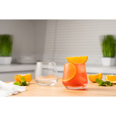 ARDESTO Набір склянок низьких Gloria Shine 345 мл, 3 шт., скло ARDESTO Набір склянок низьких Gloria Shine 345 мл, 3 шт., скло