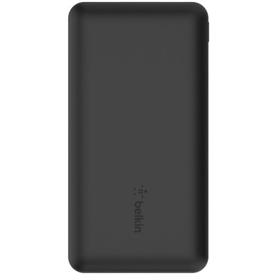 Акумулятор портативний літій-іонний Power Bank Belkin 10000мА·год, 15Вт, 2хUSB-A/USB-C, чорний BPB011BTBK Акумулятор портативний літій-іонний Power Bank Belkin 10000мА·год, 15Вт, 2хUSB-A/USB-C, чорний BPB011BTBK